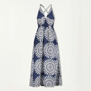 Lemlem GETE | TRIANGLE DRESS | ZEINA NAVY